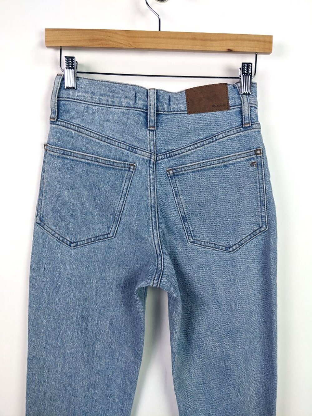 Madewell Womens The Perfect Vintage Jean High Rise Distressed Jeans Size 24 - Picture 4 of 8